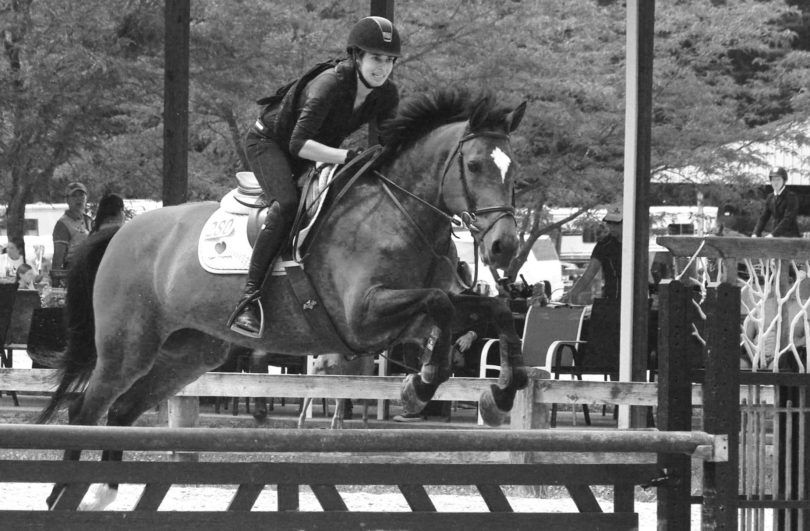 Channing Seideman Jumping Horse With Epilepsy