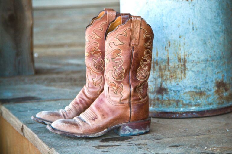 Leather vs. Rubber Battle for the Sole of Cowboy Boots Horse Rookie
